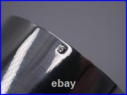 Rare Coupe Ou Boite Couverte En Argent Massif Poincon Minerve Prise Cerf