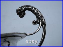 Rare Coupe Ou Drageoir En Argent Massif Poincon 1 Er Coq Paris 1798