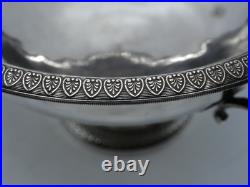 Rare Coupe Ou Drageoir En Argent Massif Poincon 1 Er Coq Paris 1798