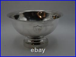 Rare Coupe Sur Pied En Argent Massif Poincon Coq Paris 1809 Par Granger