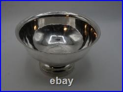 Rare Coupe Sur Pied En Argent Massif Poincon Coq Paris 1809 Par Granger