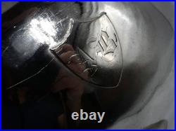 Rare Coupe Sur Pied En Argent Massif Poincon Coq Paris 1809 Par Granger