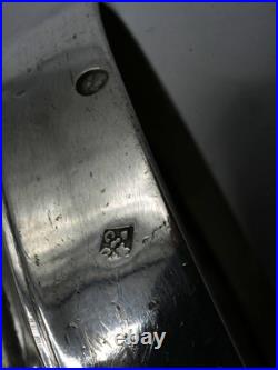 Rare Coupe Sur Pied En Argent Massif Poincon Coq Paris 1809 Par Granger