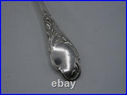 Rare Cuillere A Sauce En Argent Massif Poincon Minerve Art Nouveau