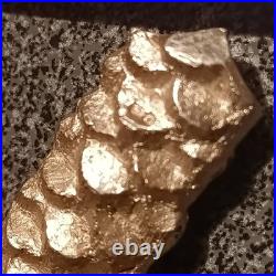 Rare Palmierargent Sterling massif, Orfèvr Anglaise 4Poinçons. 300 Gr Déco-Bijou