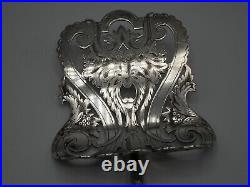 Rare Pelle A Asperges En Argent Massif Poincon Minerve 1 Er Titre Mascaron