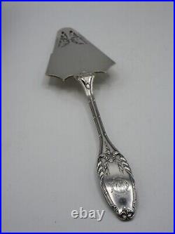 Rare Pelle A Tarte En Argent Massif Poincon Minerve 1 Er Titre Avec Coffret