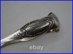 Rare Pince A Sucre Argent Massif Poincon Minerve 1 Er Titre Decor Louis XVI
