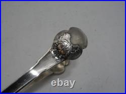 Rare Pince A Sucre Argent Massif Poincon Minerve 1 Er Titre Decor Louis XVI