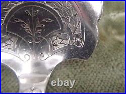 Rare Service A Fraises En Argent Massif Poincon Minerve 1 Er Titre Decor Louis