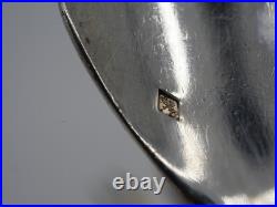 Rare Service A Salade 2 Pieces Argent Massif Poincon Minerve Baron Gerard