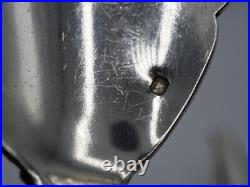 Rare Service A Salade 2 Pieces Argent Massif Poincon Minerve Baron Gerard