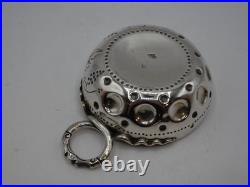 Rare Taste-vin 100 Grs Argent Massif Poincon Minerve Modele Anse Serpent 19 Eme