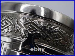Rare Timbale 108 Grs Argent Massif Poincon Minerve 1er Titre Louise