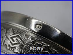 Rare Timbale 108 Grs Argent Massif Poincon Minerve 1er Titre Louise