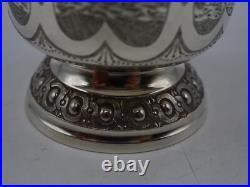 Rare Timbale Tulipe Gravee En Argent Massif Poincon 1 Er Coq Paris 1798