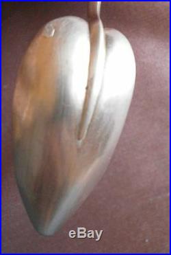 Rare cuillère tamponnoir à médicaments argent massif poinçon Vieillard 1819 1838