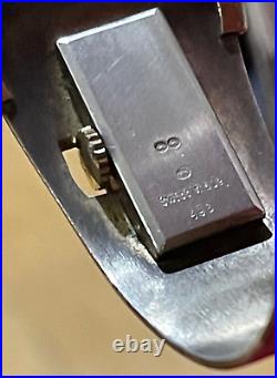 Rare montre bracelet de style Art Déco Difor Suisse argent & vermeil poinçons