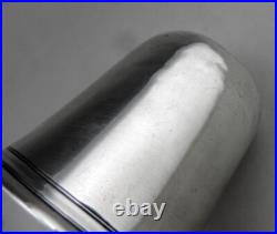 Rare timbale argent massif POINCON 1 ER COQ 1798-1809 gravé M? Françoise Dupont