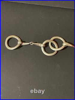 Rarissime bracelet argent Gaetan de Percin design vintage poinçons