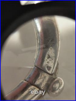 Rarissime bracelet argent Gaetan de Percin design vintage poinçons