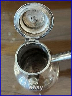 Ravissante petite Chocolatière Argent Massif Poinçon au Vieillard