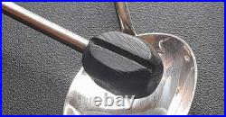 SAGLIER FRERES x6 Cuillères Argent massif poinçon Minerve café ébène caviar moka SAGLIER FRERES x6 Cuillères Argent massif poinçon Minerve café ébène caviar moka