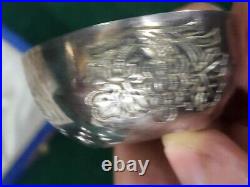 SERIE DE 7 TASTEVINS EN ARGENT MASSIF POINCON MINERVE EN COFFRET DE 126,92 g