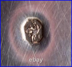 SUCRIER XVIIIème ARGENT massif LOUIS XVI Paris 1797 -1798 poinçon COQ sanglier 1