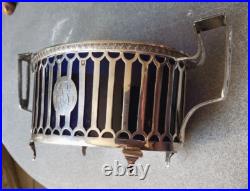 SUCRIER XVIIIème ARGENT massif LOUIS XVI Paris 1797 -1798 poinçon COQ sanglier 1