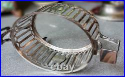 SUCRIER XVIIIème ARGENT massif LOUIS XVI Paris 1797 -1798 poinçon COQ sanglier 1