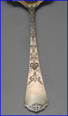 -SUPERBE ANCIENNE CUILLERE A FRAISES ARGENT MASSIF Poinçon MINERVE VITRINE D