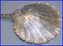 -SUPERBE ANCIENNE CUILLERE A FRAISES ARGENT MASSIF Poinçon MINERVE VITRINE D
