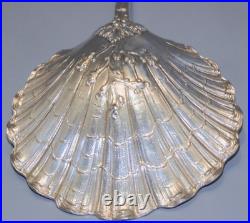 -SUPERBE ANCIENNE CUILLERE A FRAISES ARGENT MASSIF Poinçon MINERVE VITRINE D