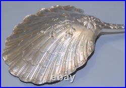 -SUPERBE ANCIENNE CUILLERE A FRAISES ARGENT MASSIF Poinçon MINERVE VITRINE D
