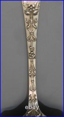 -SUPERBE ANCIENNE CUILLERE A FRAISES ARGENT MASSIF Poinçon MINERVE VITRINE D