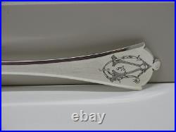 -SUPERBE PELLE A POISSON ARGENT MASSIF D'1 SEULE PIECE Poinçon MINERVE Titre 1 D