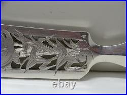 -SUPERBE PELLE A POISSON ARGENT MASSIF D'1 SEULE PIECE Poinçon MINERVE Titre 1 D