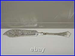 -SUPERBE PELLE A POISSON ARGENT MASSIF D'1 SEULE PIECE Poinçon MINERVE Titre 1 D