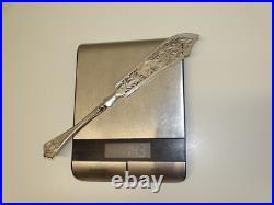 -SUPERBE PELLE A POISSON ARGENT MASSIF D'1 SEULE PIECE Poinçon MINERVE Titre 1 D