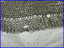 Sac de bal en argent massif 283 grammes poinçons araignée 800/1000 19e