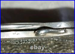 Sac de bal en argent massif 283 grammes poinçons araignée 800/1000 19e