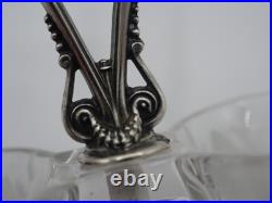 Saleron Double Argent Massif France Poincon Minerve 1 Er Titre Art Nouveau