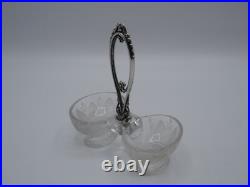 Saleron Double Argent Massif France Poincon Minerve 1 Er Titre Art Nouveau