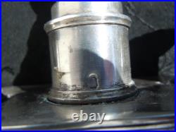 Saleron argent massif 199 g poinçons Vieillard Recense Paris d'époque 18ème