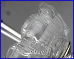 Saleron double époque Restauration argent massif poinçon VIEILLARD poids 531Grs