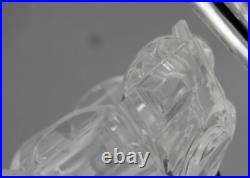 Saleron double époque Restauration argent massif poinçon VIEILLARD poids 531Grs