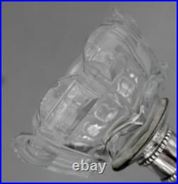 Saleron double époque Restauration argent massif poinçon VIEILLARD poids 531Grs