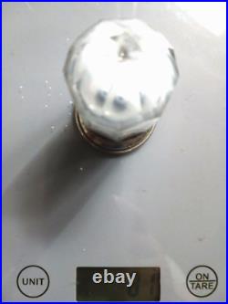 Salière en argent poinçon minerve prisme