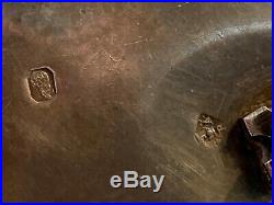 Sauciére casque en argent massif poinçon viellard (1819-1838) poids 774 grammes